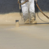 seamless, protective foam roofing